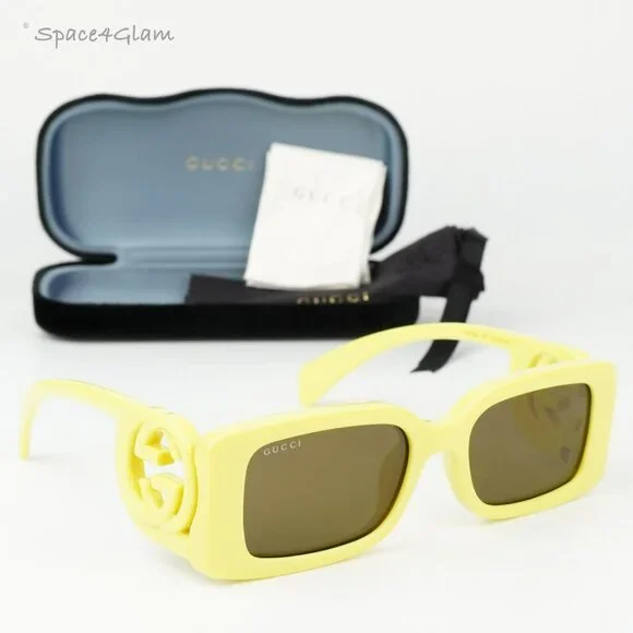Gucci | Accessories | Brand New Gucci Gg325s 07 Acid Yellow 